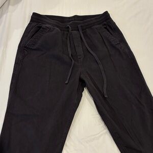 GAP Charcoal Elastic Waist Pants